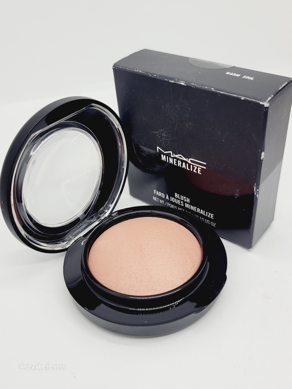 Warm Soul MAC Cosmetics Mineralize Blush Midtone Beige Gold Brand New In Box